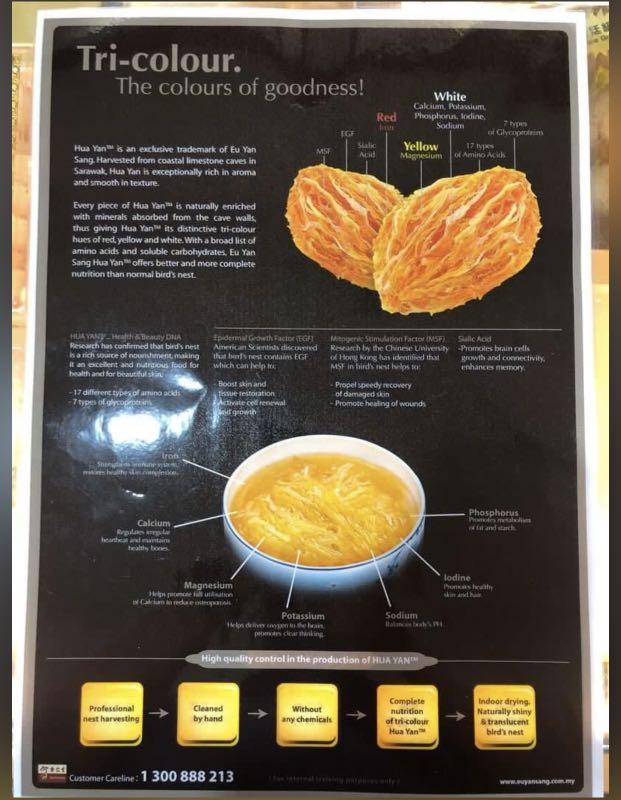 Expectant Mother Pregnancy Natural Nutrition Authentic Eu Yan Sang Bird