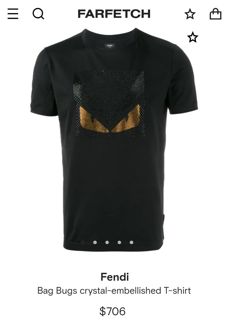 Women's fendi t shirts clearance