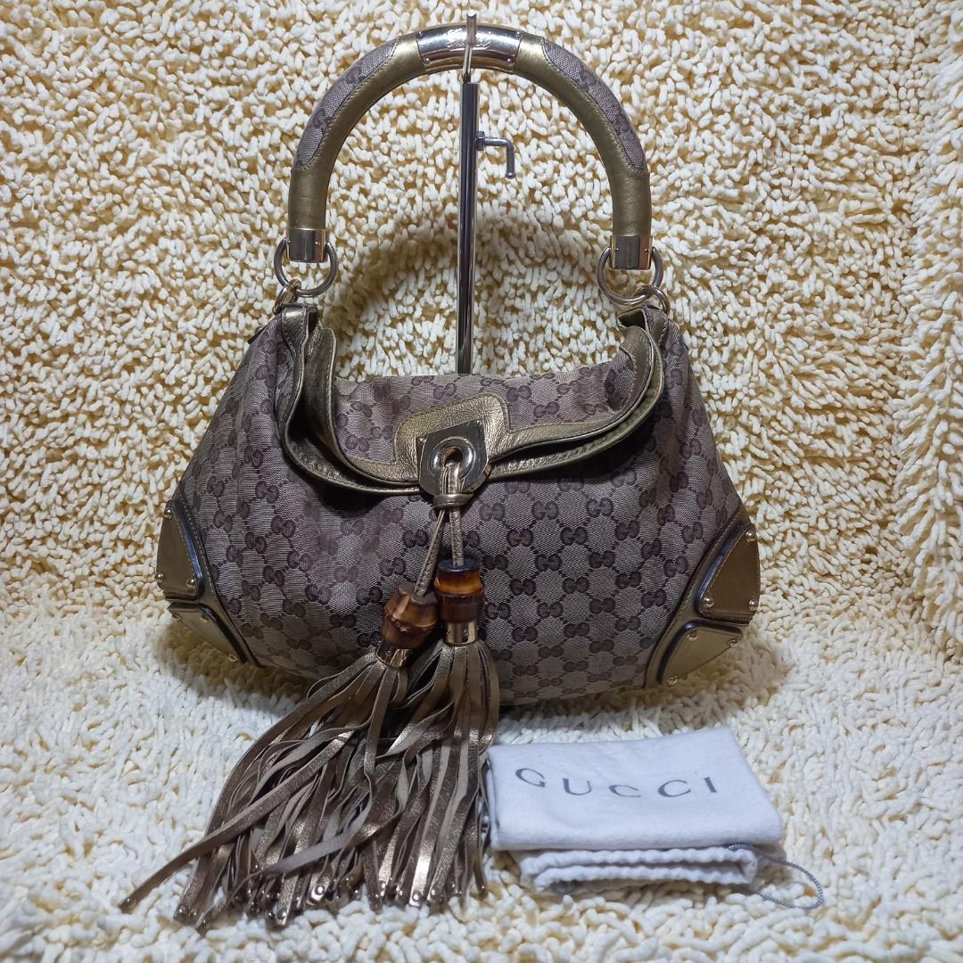 Authentic Rare Limited Edition Gucci Indy Canvas Shoulder Bag Luxury Bags Wallets on Carousell