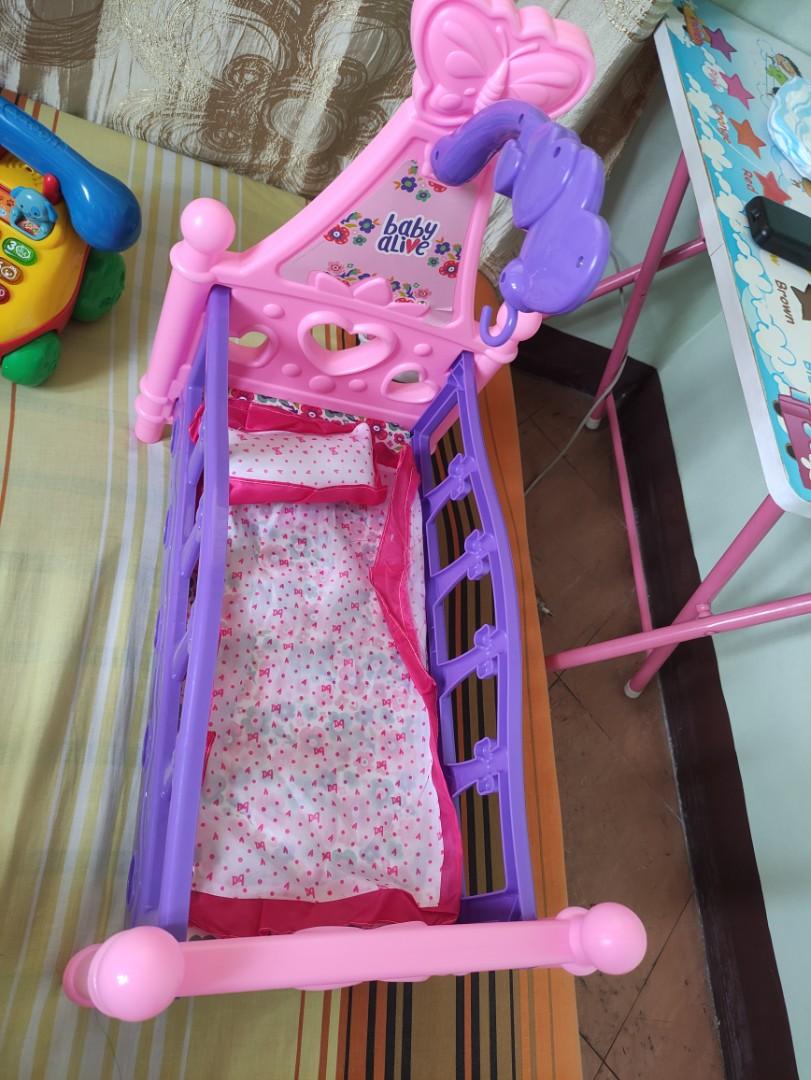 Baby alive crib, Babies & Kids, Infant Playtime on Carousell
