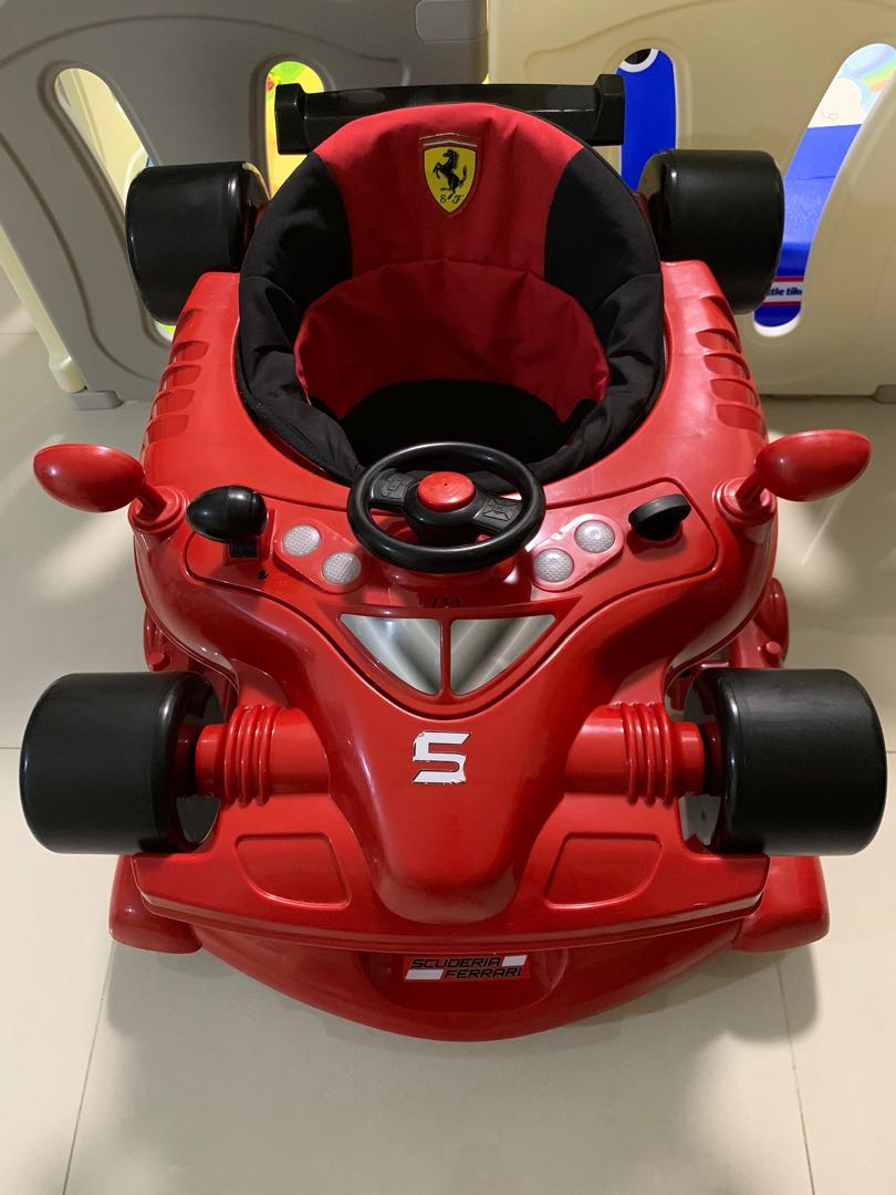 Original Scudera Ferrari Baby Walker, Babies & Kids, Infant Playtime on Carousell