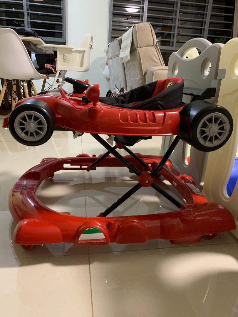 Original Scudera Ferrari Baby Walker, Babies & Kids, Infant Playtime on Carousell
