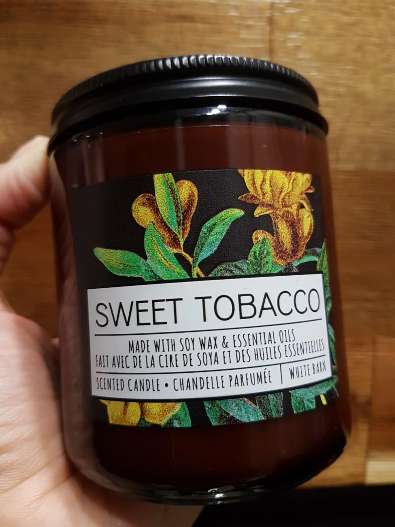 bath and body works tobacco candle