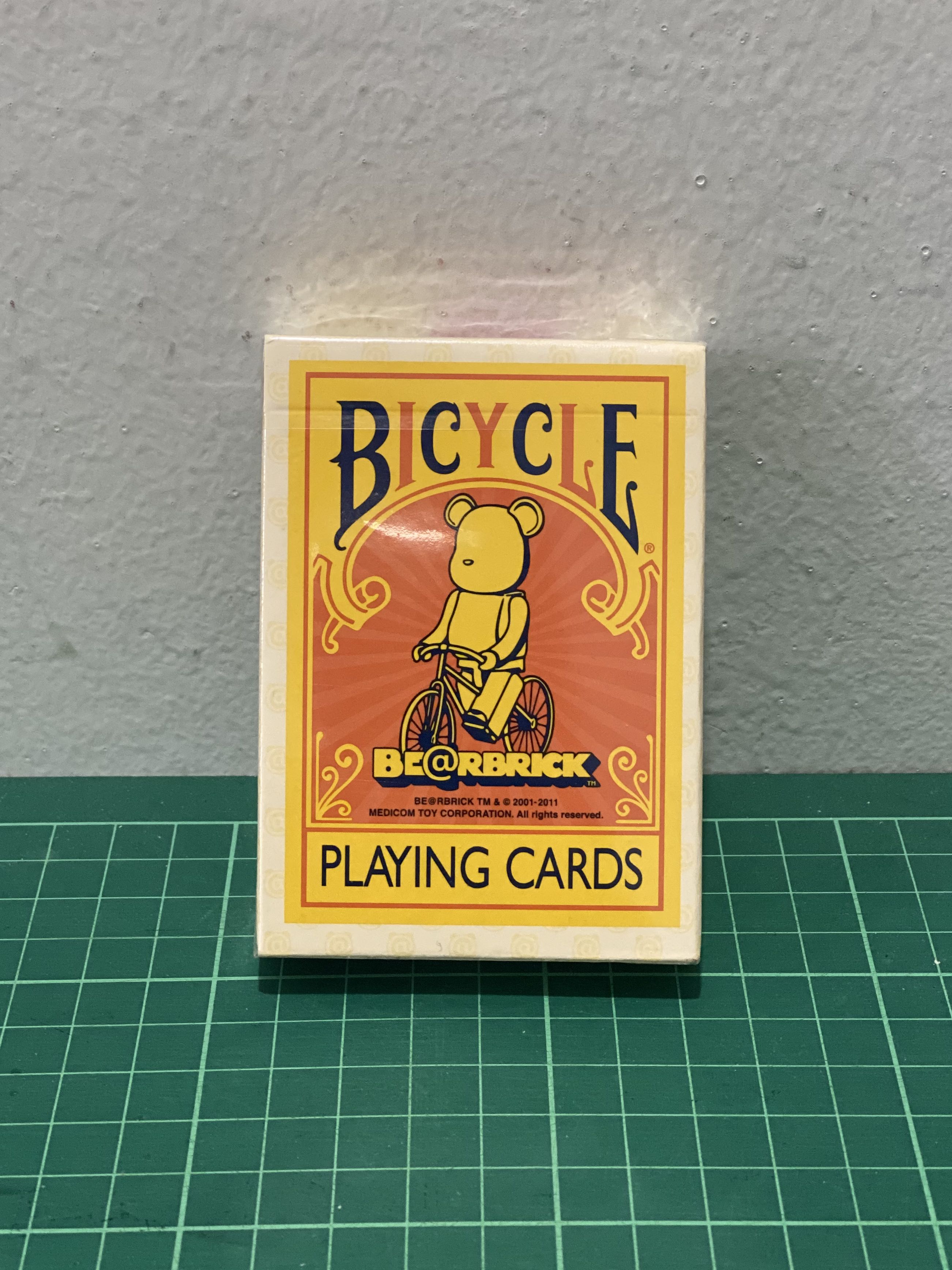 Bearbrick Bicycle Playing Cards Be@rbrick Medicom USA, Hobbies  Toys,  Collectibles  Memorabilia, Fan Merchandise on Carousell
