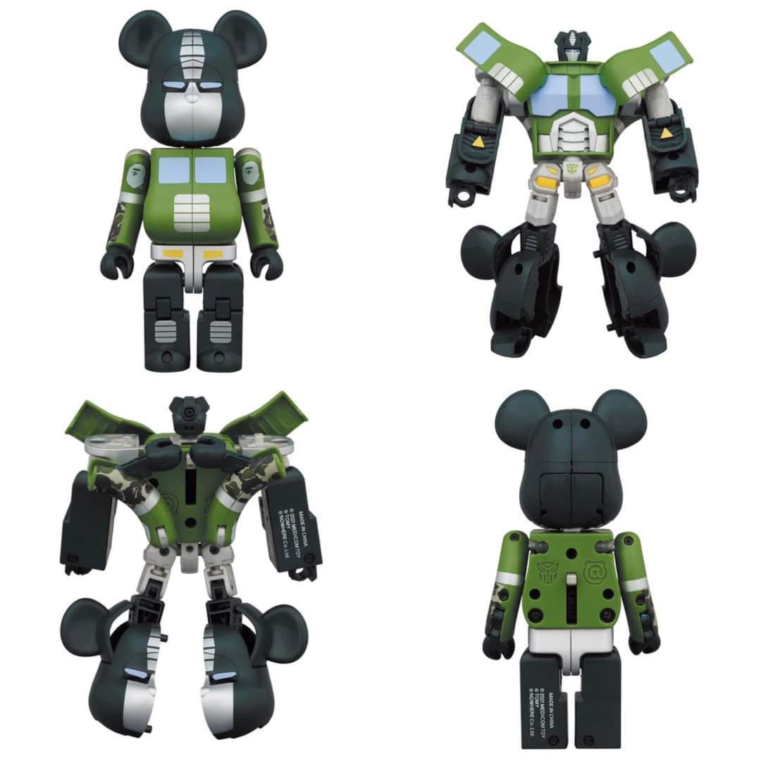 BE@RBRICK × TRANSFORMERS × BAPE  200％