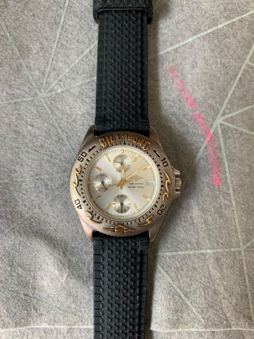 Billabong | Accessories | Billabong Vintage Studded Cuff Watch | Poshmark