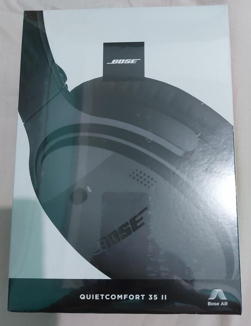Bose Quiet Comfort (QC) 35 ii (Category: Headphones & Headsets) located in Makati City. Submitted by chinkybig (Listing ID 1107403778, Image 1). Description: Sealed. Never opened, never used. RFS - I have an extra already of the same. The retail price for this is 22,500 so this is selling low given that it is brand new. Payment - BPI or Gcash..