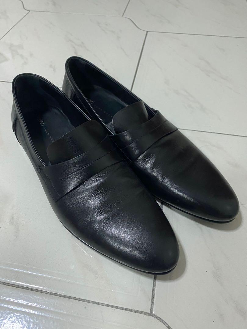 Hugo boss men's online dress shoes sale