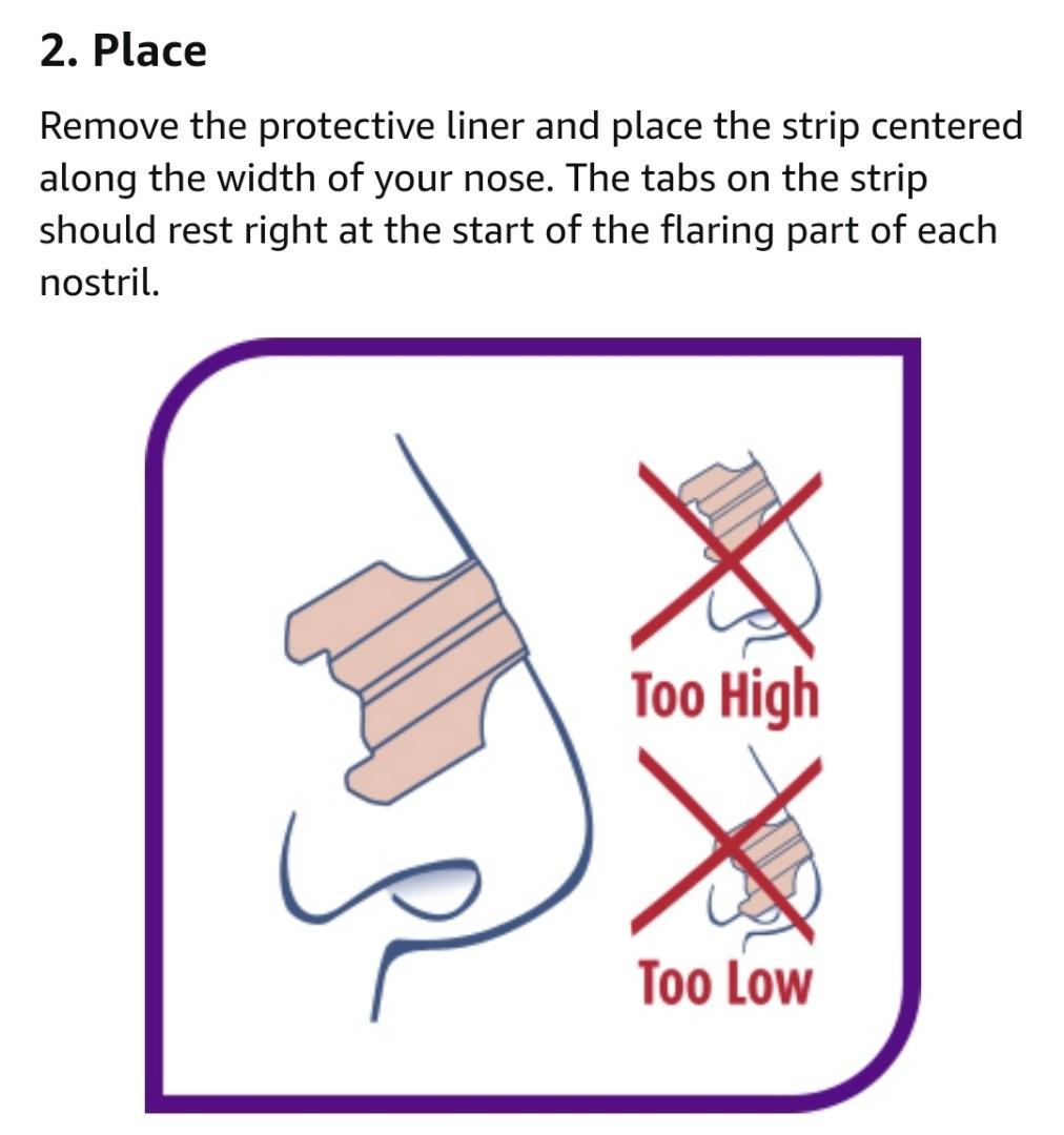 Breathe Right Nasal Strips, Lavender, Nasal Congestion Relief due to