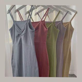 Brown Midi Dress