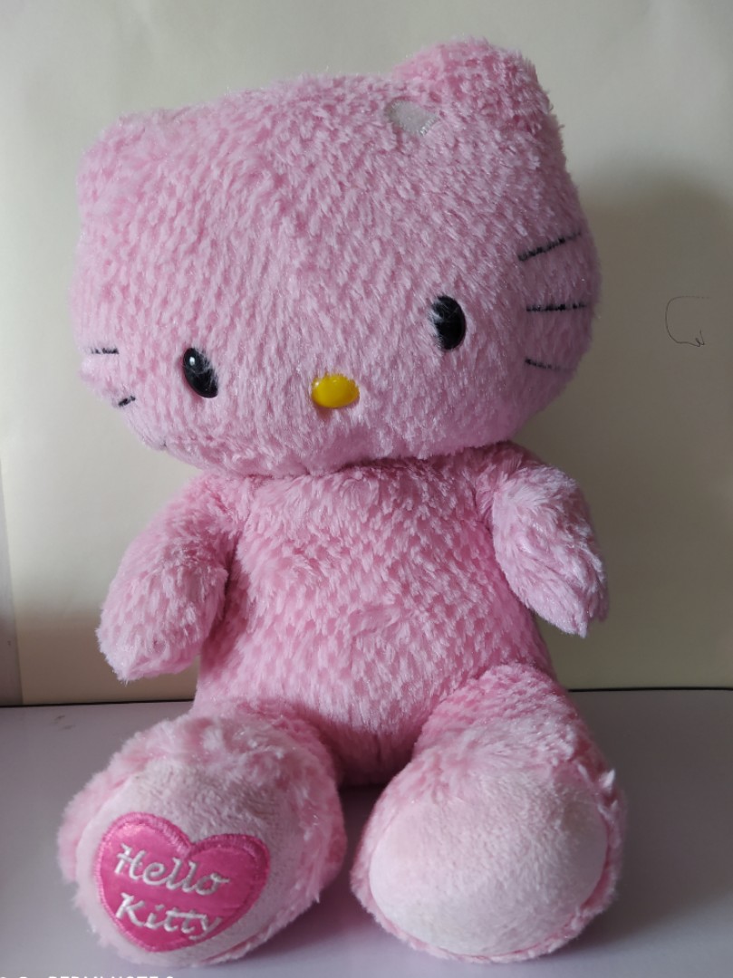 Build A Bear Pink Hello Kitty BABW Plush Soft Toys, Hobbies & Toys, Toys &  Games on Carousell