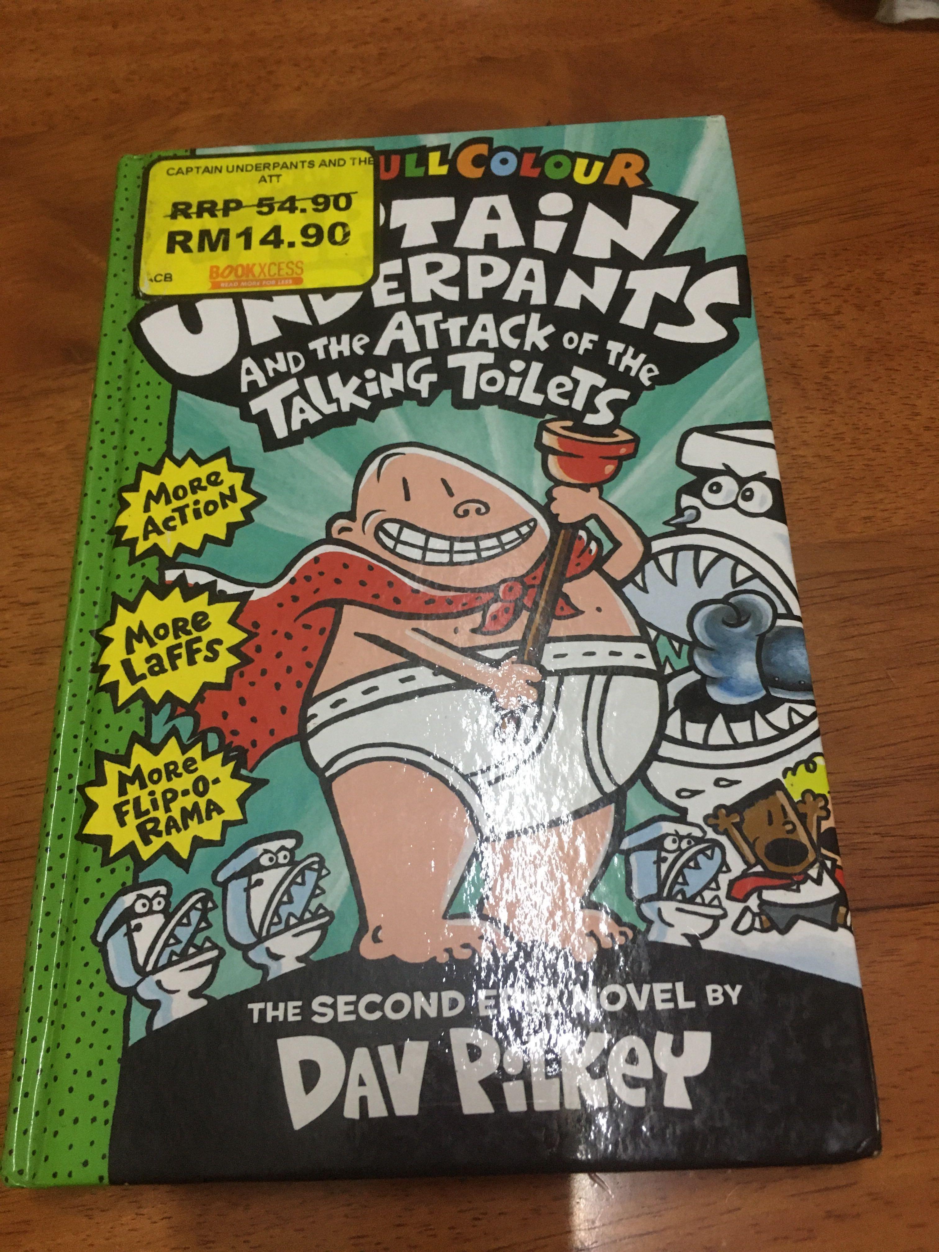 Captain underpants in full colour deals