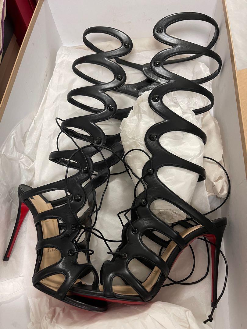 Christian louboutin gladiator heels sales