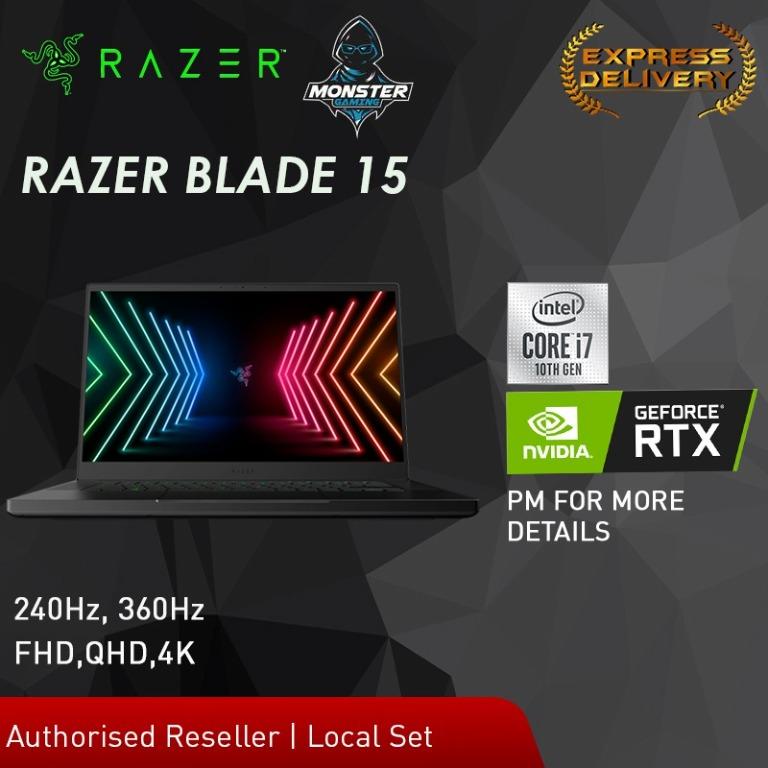 Clearence Razer Blade 15 Advanced Gaming Laptop i7 RTX 3070