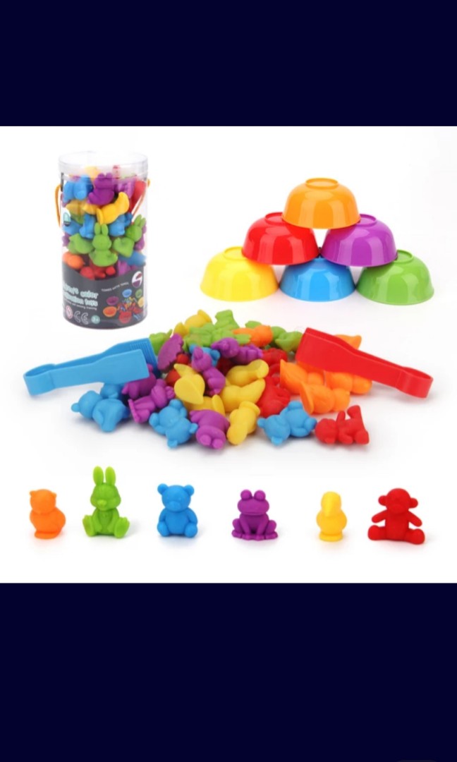 Color Sorting Set, Babies & Kids, Infant Playtime on Carousell