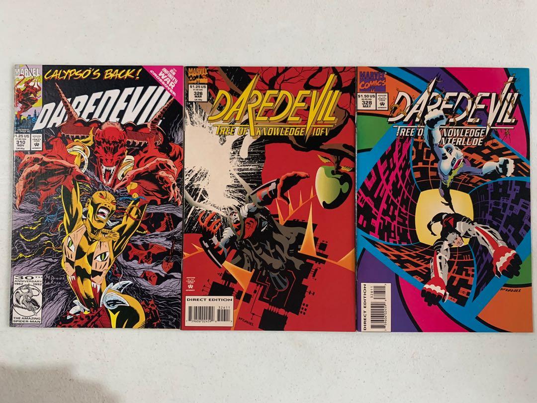 Comics - Daredevil (#310, 326, 328) (Category: Comics & Manga) located in Valenzuela. Submitted by potato.comics (Listing ID 1107276285, Image 1). Description: .
