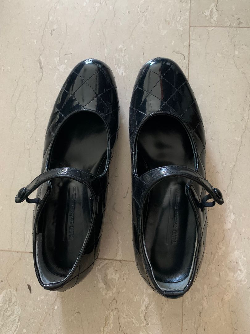 Comme Des Garcons New Mary Jane Flat