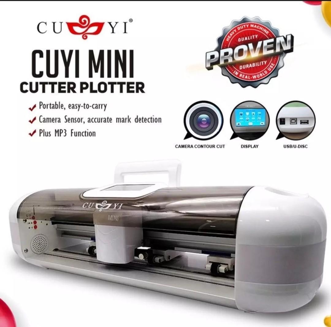 Cuyi Cutter /Plotter used once (Category: Printers, Scanners & Copiers) located in Calamba. Submitted by olxph_117192614 (Listing ID 1107453327, Image 3). Description: used once (the owner has to leave the country) Cuyi mini cutter plotter w Bluetooth speaker complete package with software price is fixed pickup or meet up Calamba area.