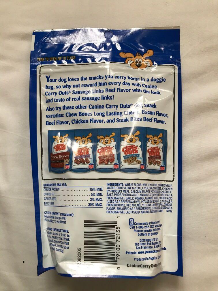 Dog Treats Canine Carry Outs Snausages in a Blanket Gravy Train Pet Supplies Pet Food on Carousell