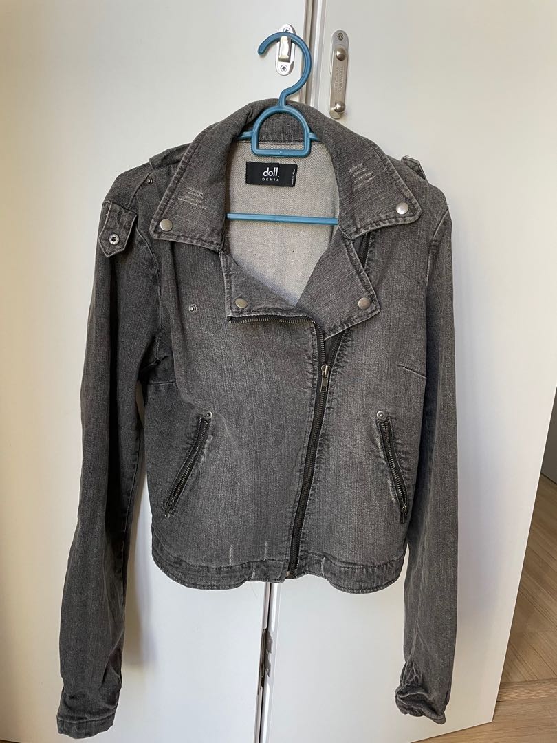 Denim jacket dotti on sale