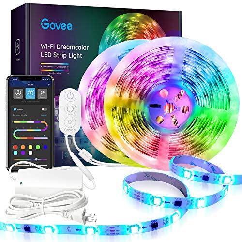  Govee Smart LED Strip Lights, 16.4ft WiFi LED Strip