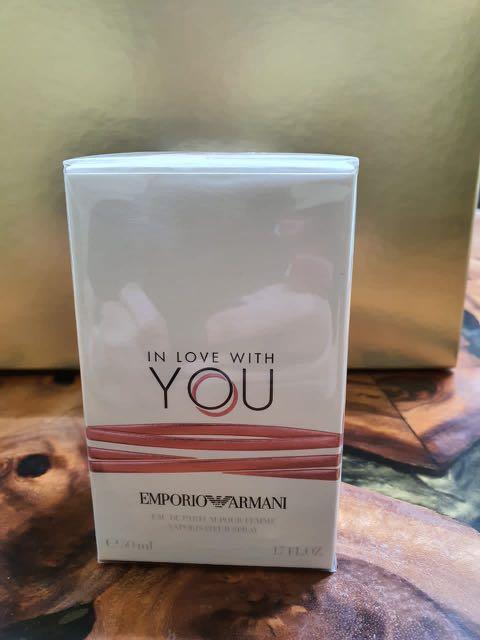 Emporio Armani In Love With You perfume 50ml, Beauty & Personal Care,  Fragrance & Deodorants on Carousell
