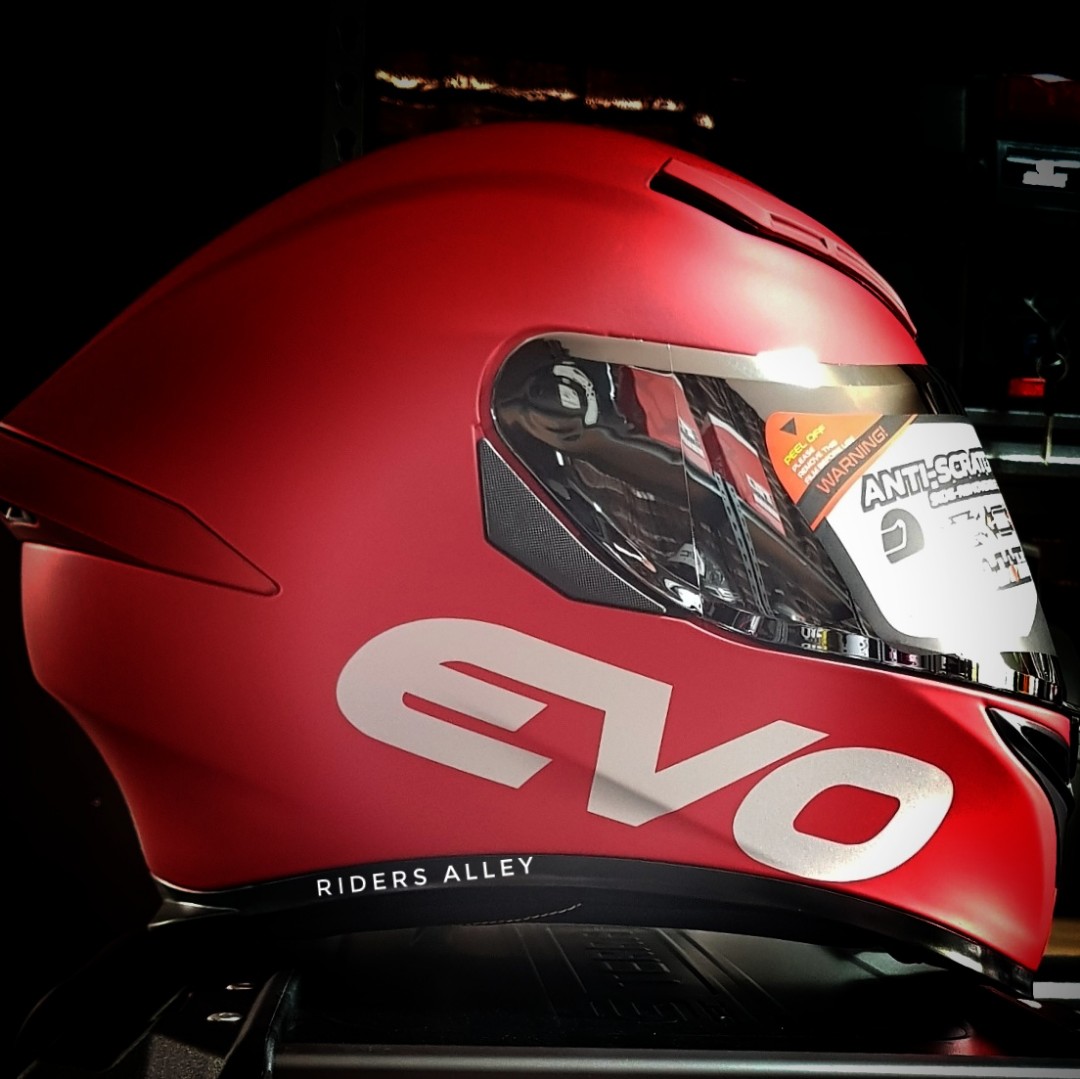 Evo helmet red best sale