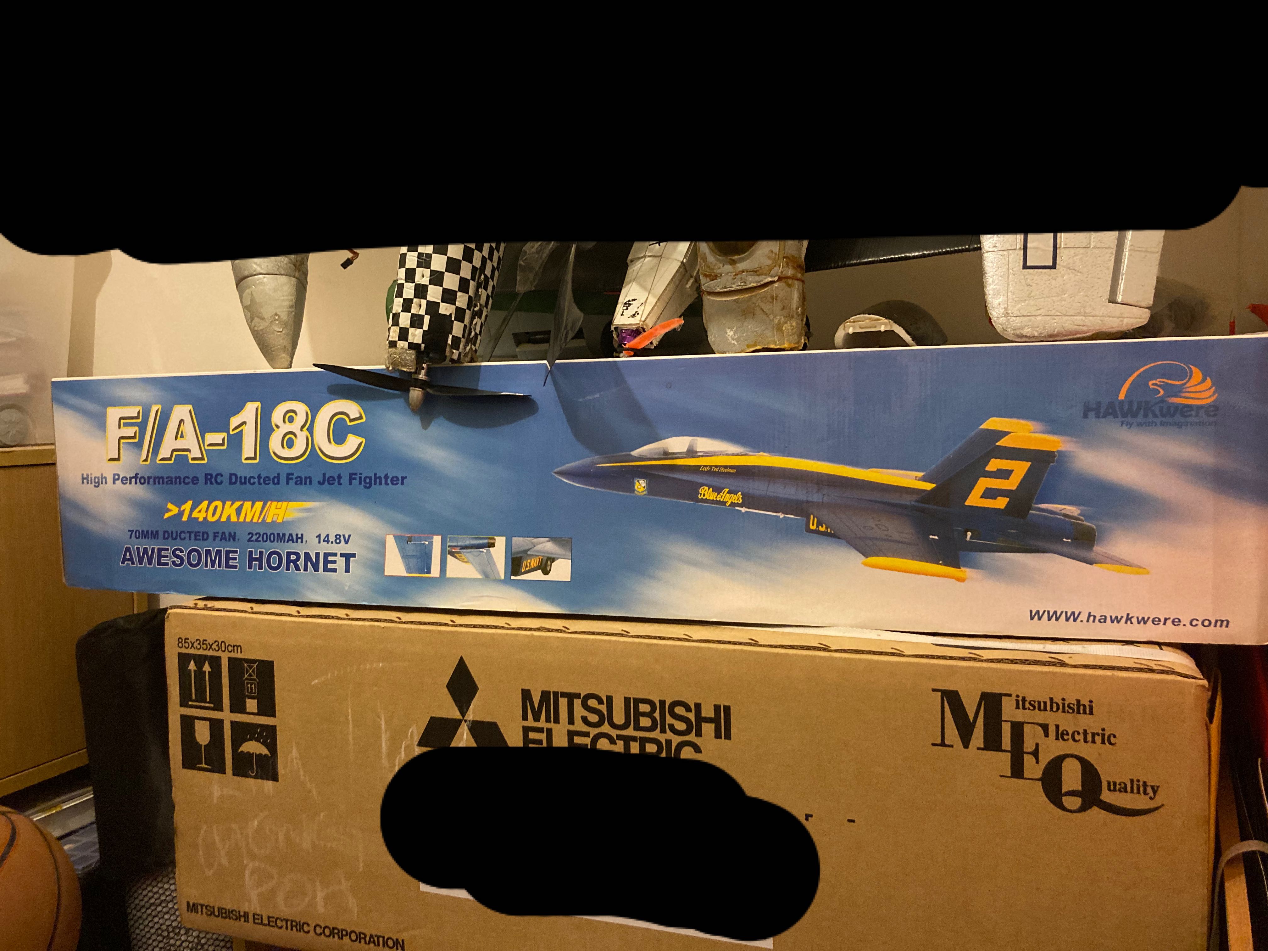 F18 Rc plane 70mm edf Kit Hobbies Toys Toys Games on Carousell