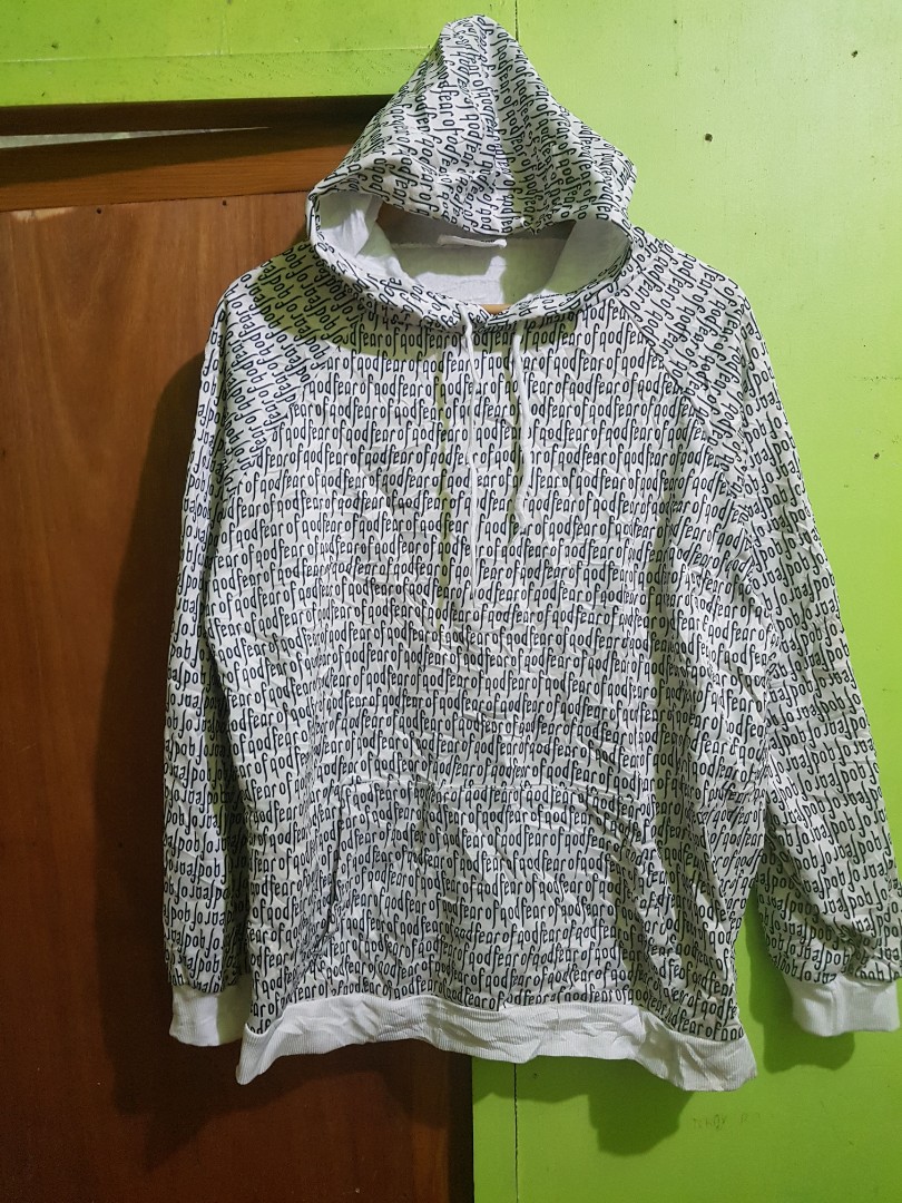 Fear of god monogram hoodie discount