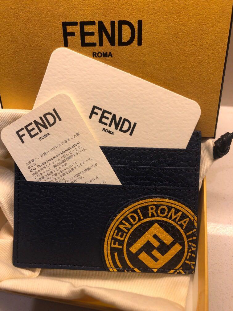 Fendi Leather Card Holder Authentic and Brand New (Category: Wallets & Card holders) located in Taguig. Submitted by better_self (Listing ID 1107280717, Image 2). Description: Bought in Rome but kept. Original price at 18,000.00 No receipt With Dut Bag, Box, and Cards.
