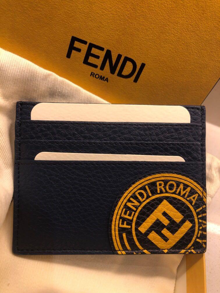Fendi Leather Card Holder Authentic and Brand New (Category: Wallets & Card holders) located in Taguig. Submitted by better_self (Listing ID 1107280717, Image 1). Description: Bought in Rome but kept. Original price at 18,000.00 No receipt With Dut Bag, Box, and Cards.