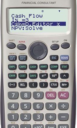 CASIO FINANCIAL CALCULATOR FC-100V FC100V FC100 NEW WARRANTY AUSSIE SELLER 