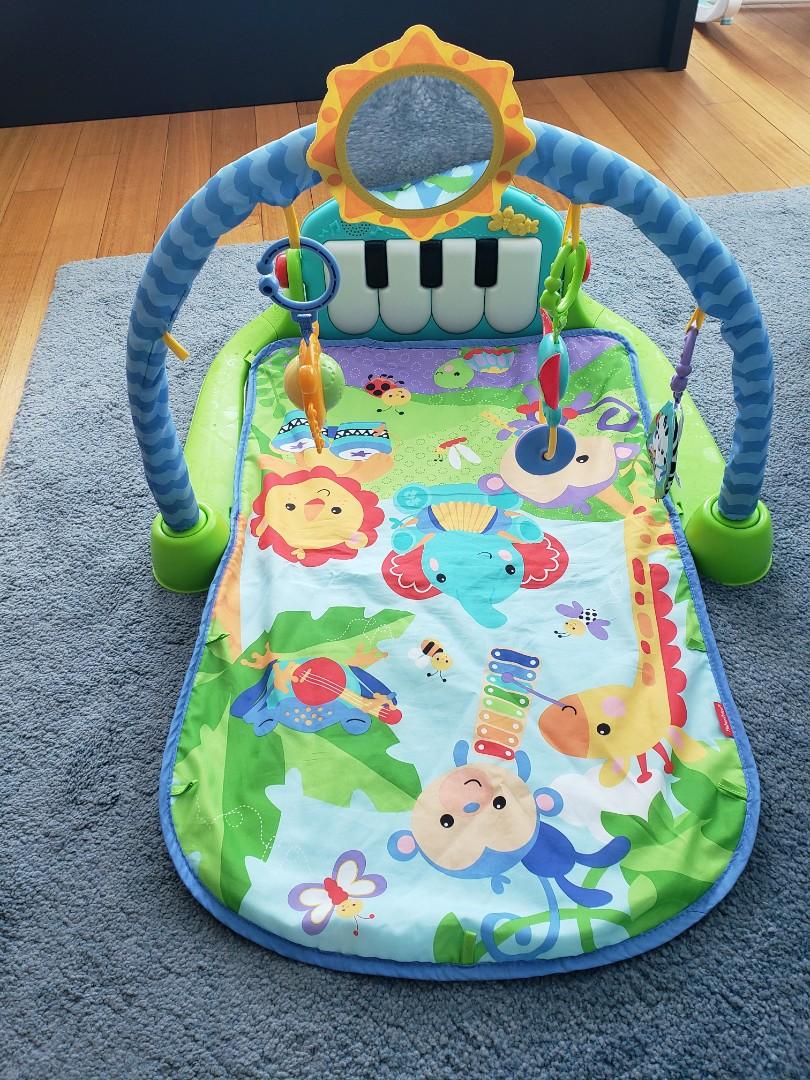 Fisher price musical activity mat, Babies & Kids, Infant Playtime on Carousell