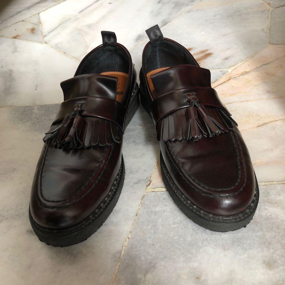 人気店舗FRED PERRY × George Cox Tassel Loafer 靴