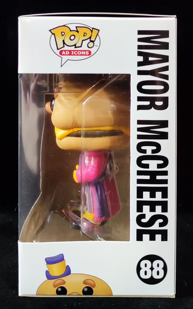 FUNKO POP McDonald 88 MAYOR McCHEESE 麥當勞芝士漢堡市長( 非開心