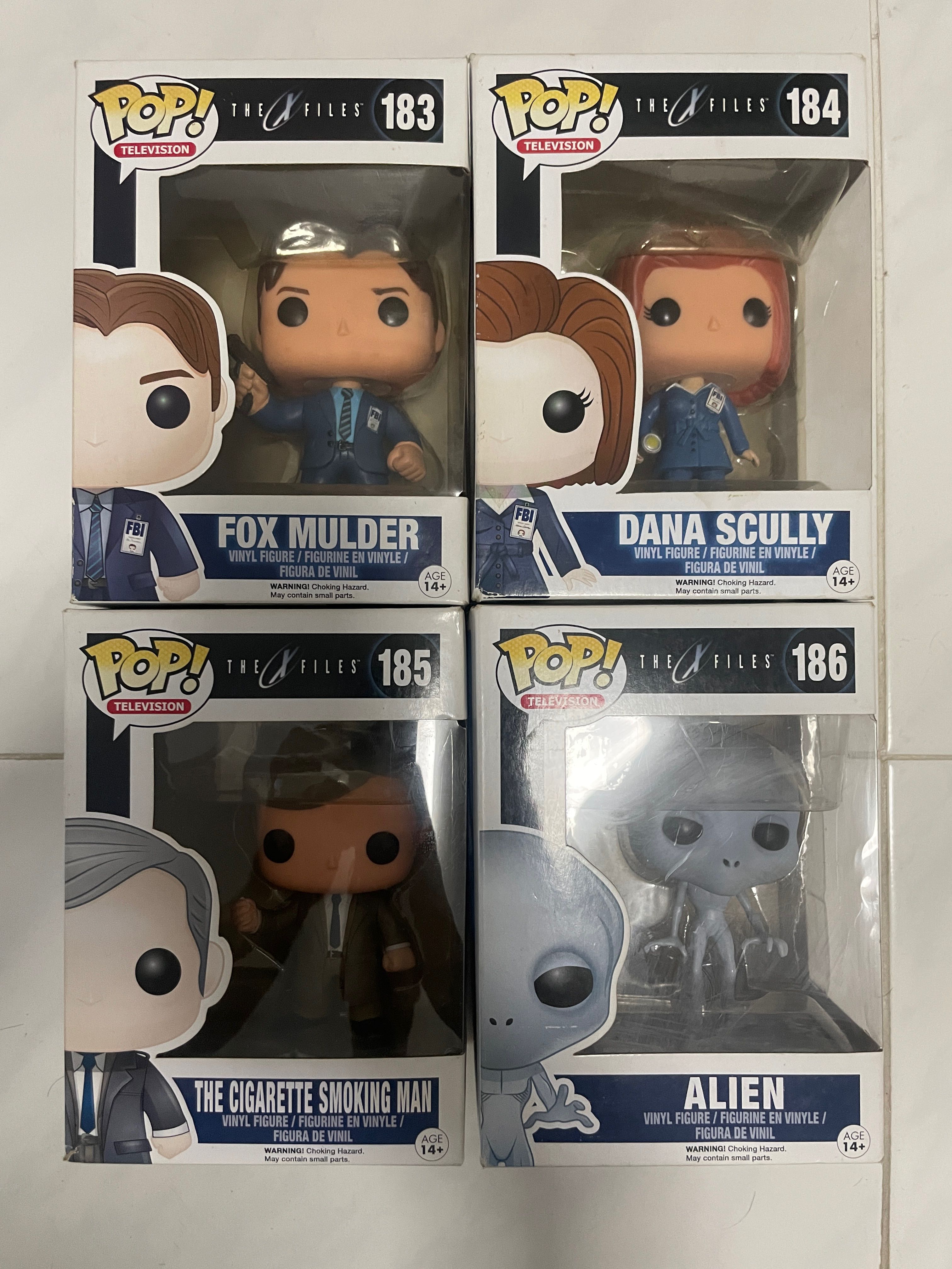 Funko XFiles Set(Rare), Hobbies & Toys, Toys & Games on Carousell