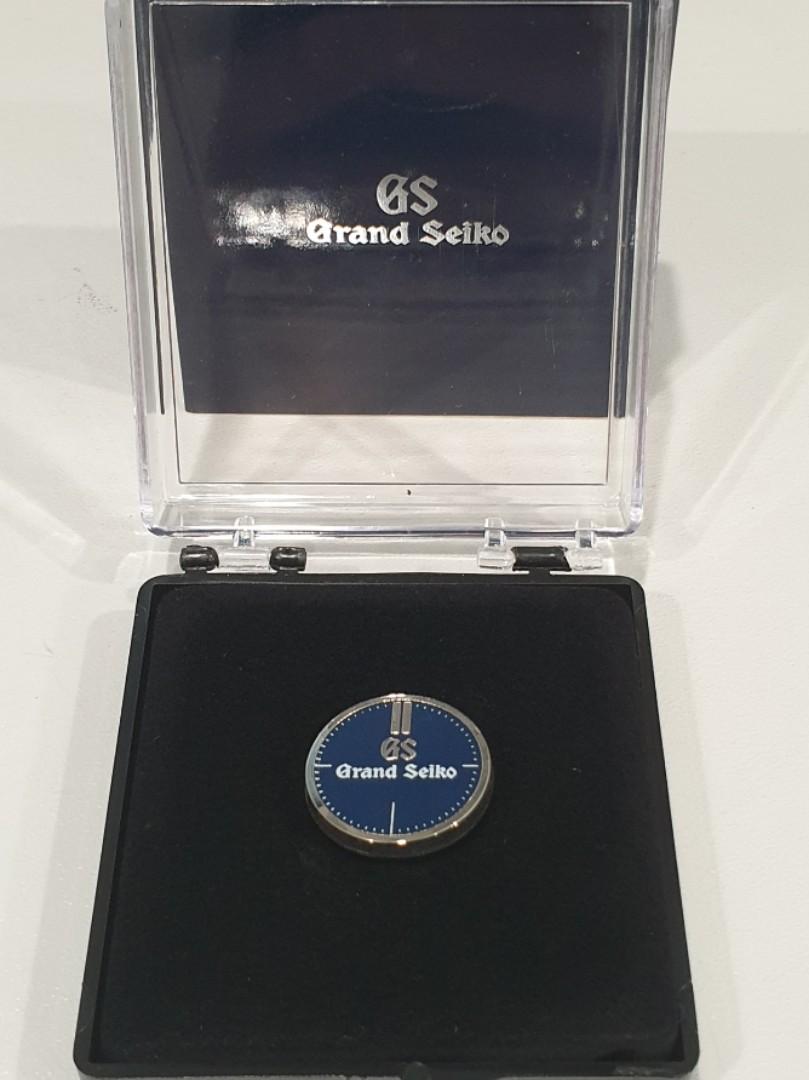 Grand Seiko Collar Pin Badge, Luxury, Watches on Carousell