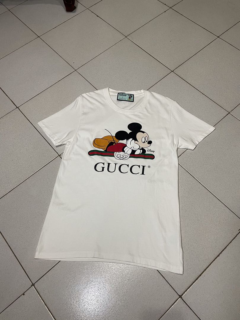 Gucci Disney, Men's Fashion, Tops & Sets, Tshirts & Polo Shirts on ...