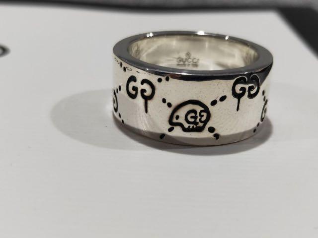 Gucci ghost ring sale 12mm