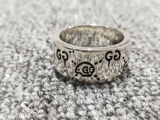 Gucci Ghost ring 9mm/12mm thickness chrome hearts
