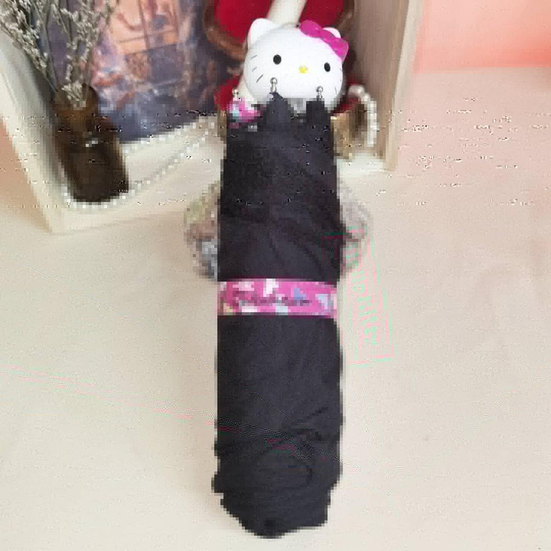 Hello kitty Umbrella (Category: Umbrellas) located in Valenzuela. Submitted by shikkufindsmla (Listing ID 1107356579, Image 2). Description: Kimono Hello kitty folding umbrella -Can pass as new *Issue: written initials and name (see photo) ₱580 only.