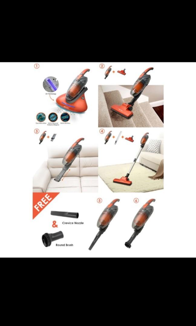 HETCH Multifunction UV Vacuum Cleaner Dust Mite Killer UVC1405HC, TV