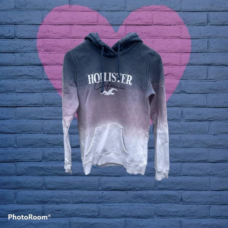 Hollister ombre hoodie clearance