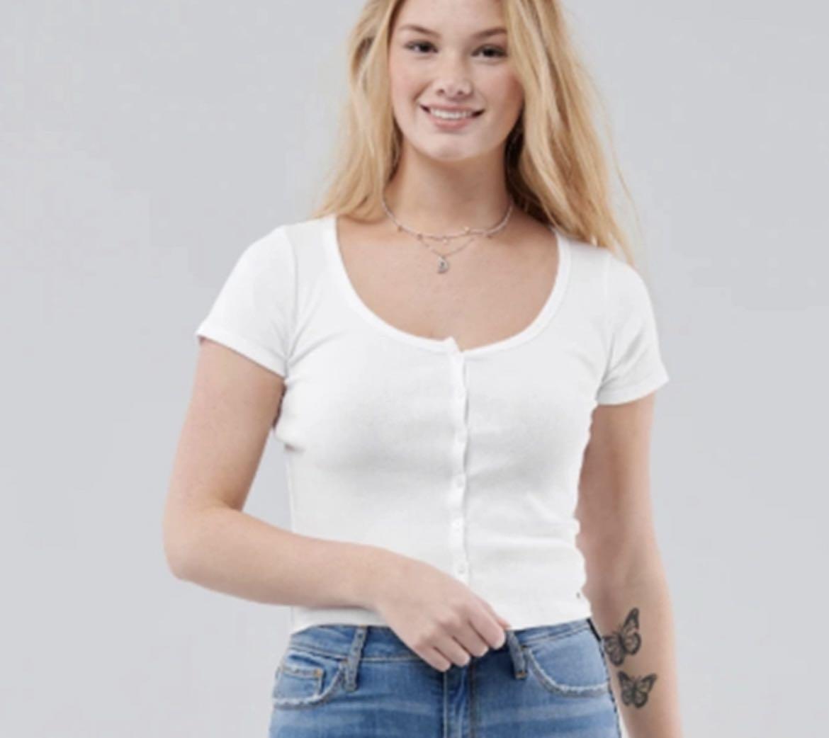 must have button front top