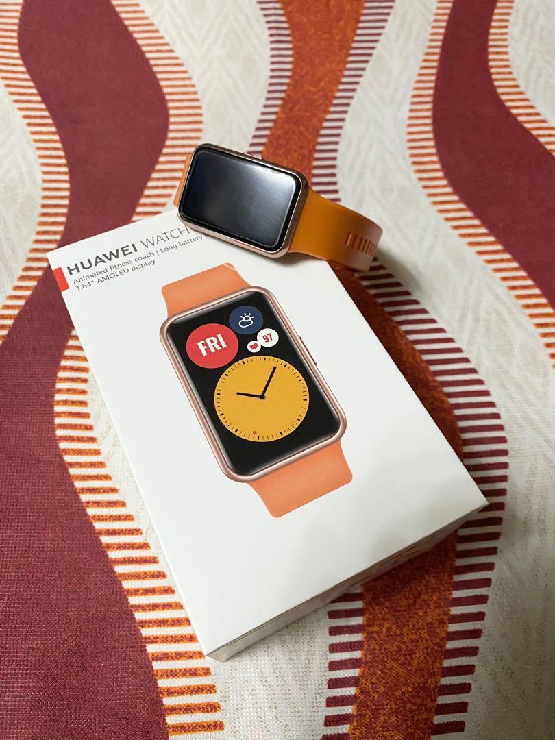 Huawei watch sales fit cantaloupe orange