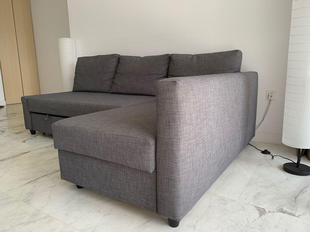 IKEA Friheten LShaped Sofa Bed, Furniture & Home Living, Furniture