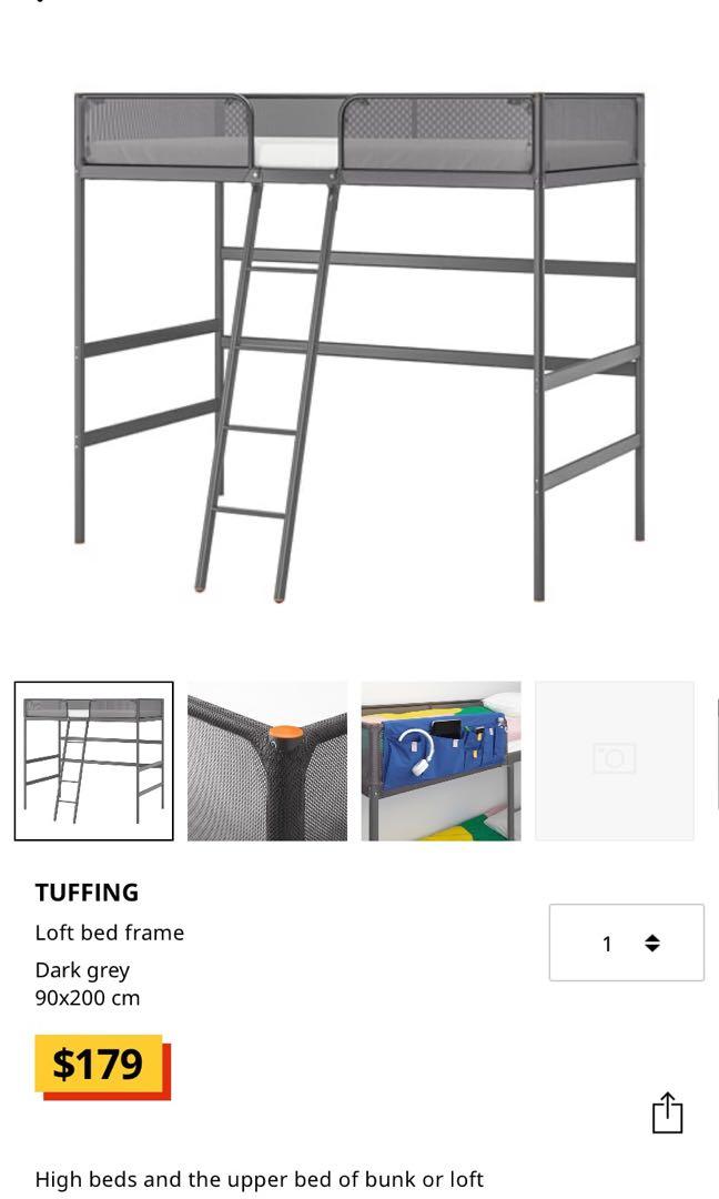 Ikea Tuffing Loft Bed Furniture And Home Living Furniture Bed Frames