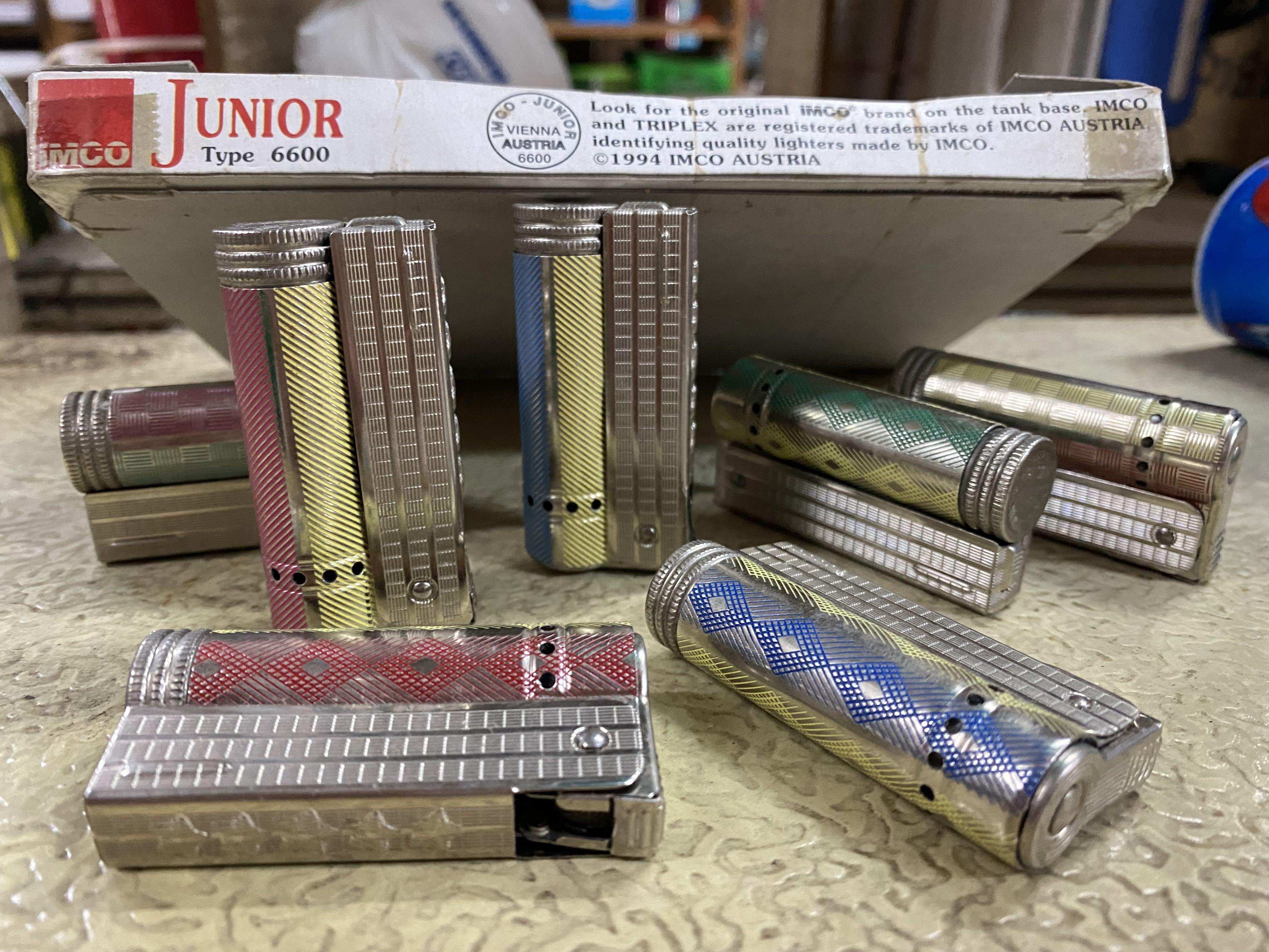 IMCO-Junior Vienna Austria 6600 Super Vintage Petrol Lighter, Toys 