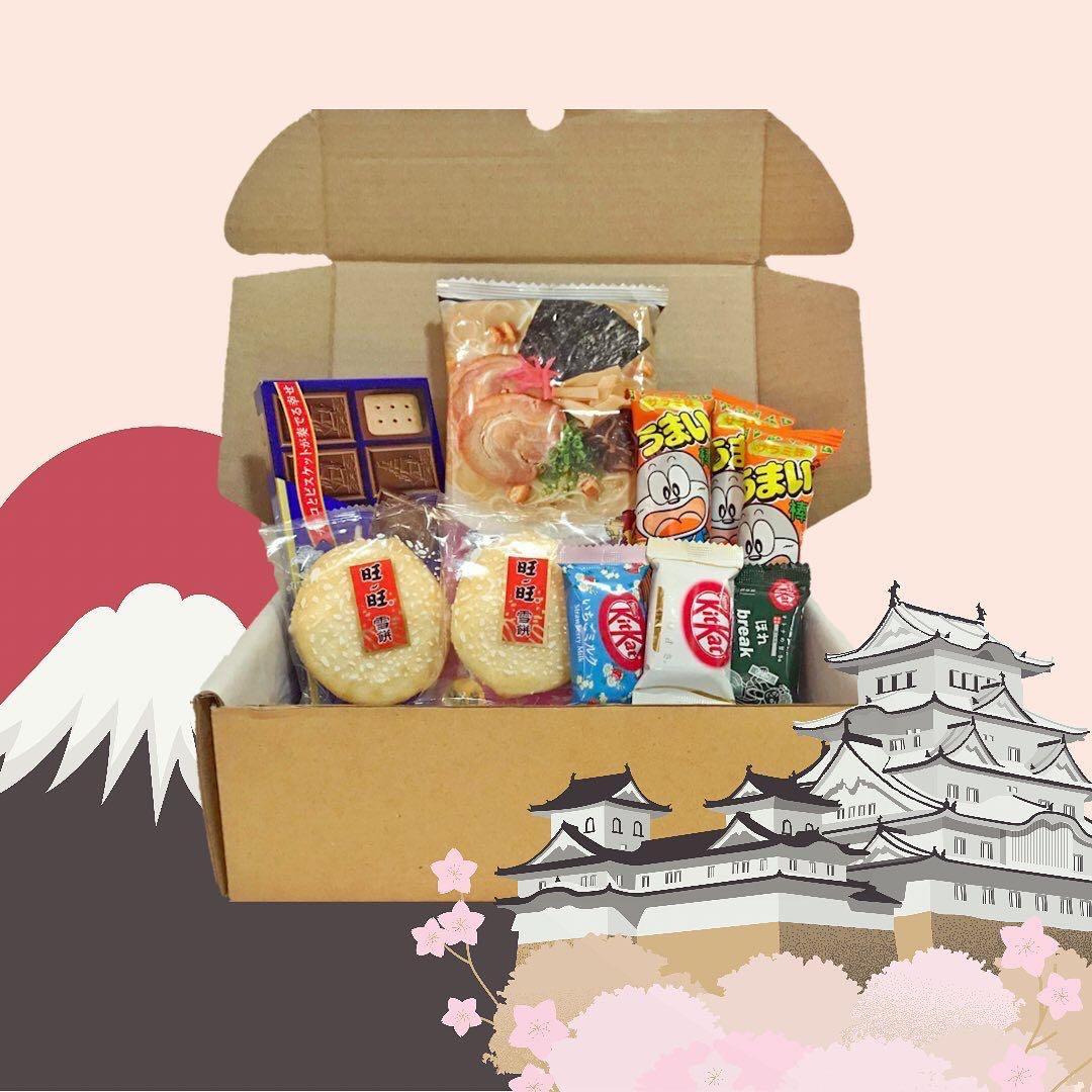 Japanese Snack Box, Food & Drinks, Gift Baskets & Hampers on Carousell