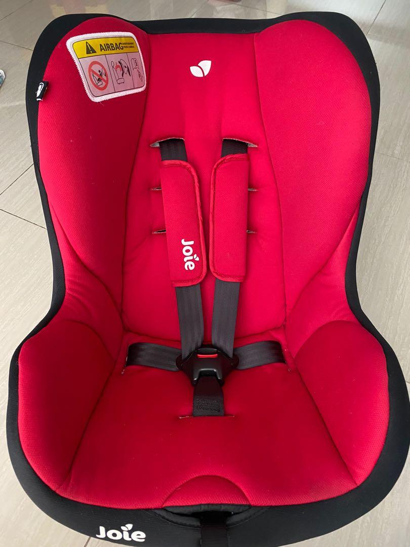 Joie tilt red car seat, Babies & Kids, Going Out, Car Seats on Carousell